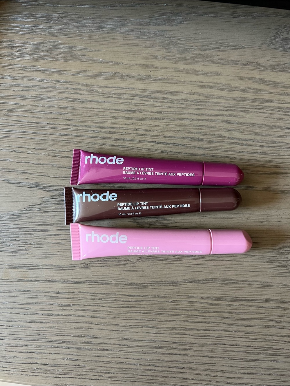 Rhode Peptide Lip Tint Trio